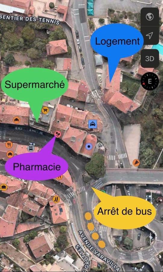 Апартаменти 2 Pieces Behappy Next Monaco Рокбрюн-Кап-Мартен Екстер'єр фото